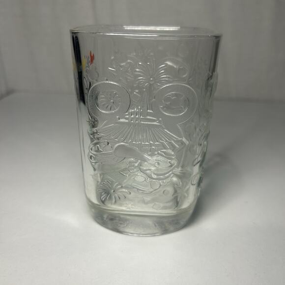 2000 McDonalds Walt Disney World Glass Cup Mickey Mouse Magic Kingdom - Picture 2 of 5